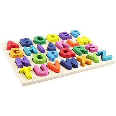 Imagem de Letters Kids Wooden Puzzle: 26-pieces