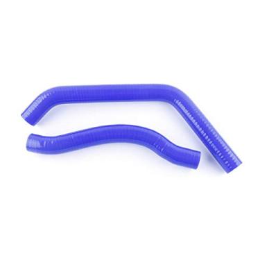 Imagem de LUXERAD 3 camadas 4,5 mm Performance ATV Off Road Mangueira de silicone para 1997 1998 HO NDA CBR600 CBR 600 (azul)