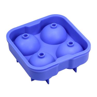 Imagem de Forma de Gelo Esfera Silicone Bola 4,5cm Bartender Bar