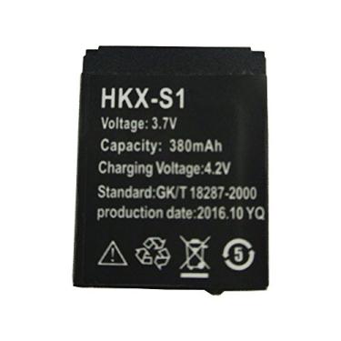 Imagem de Bateria de relógio inteligente hkx-s1 Bateria de relógio inteligente com 380MAH