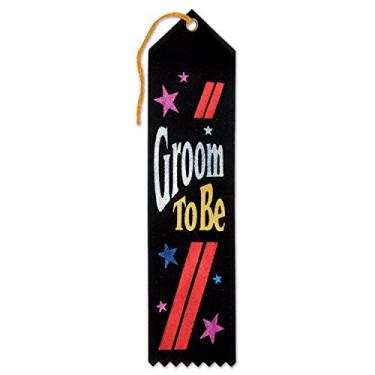 Imagem de Groom To Be Award Ribbon (Pack of 6)
