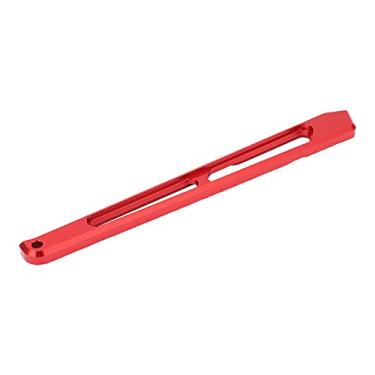Imagem de Suporte de suporte traseiro de chassi de liga de alumínio, suporte de suporte traseiro de chassi forte de alta resistência confiável durável para carro rc 1/8 para kraton 6 s(vermelho)