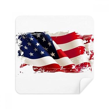 Imagem de Tecido de camurça Air Brushing Stars and Stripes Bandeira dos Estados Unidos, 2 unidades