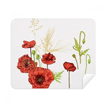 Imagem de Pano de limpeza de milho para pintura de flores, 2 peças, tecido de camurça