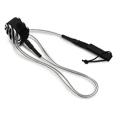 Imagem de Qudai Trela ​​de Surf Surf Leash Leash Aço Suave Swivel Surf Perna Raia Paddleboard 6FT / 8FT / 10FT