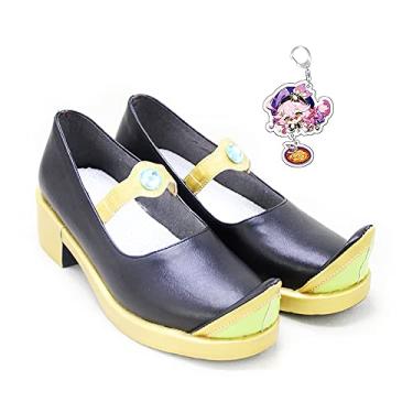 Imagem de Sapatos Cosplay Genshin Impact Dori Sangemah Bay, botas e chaveiro personalizados feitos à mão