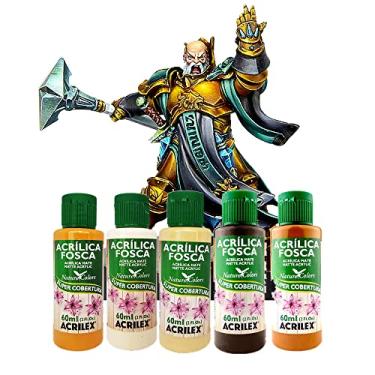 Imagem de Kit de Tintas Non Metallic Metal Gold - NMM - Acrilex
