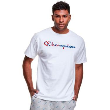 Imagem de Camiseta Champion American Dye Masculina - Branco Gg