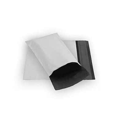 Imagem de 100 EcoSwift 10 x 15 cm Branco Pequeno Poly Mailer Tamanho #00 Envelopes Autovedantes Sacos de Correio de Plástico 4 x 6 2,35 mil