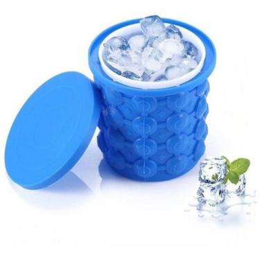 Imagem de Ice Cube Maker Silicone Copo Gelo Maquina De Gelo Manual