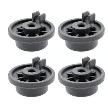 Imagem de Substituição de roda inferior para lava-louças 12004485, adequado para lava-louças Bosch e Kenmore (pacote com 4 unidades).