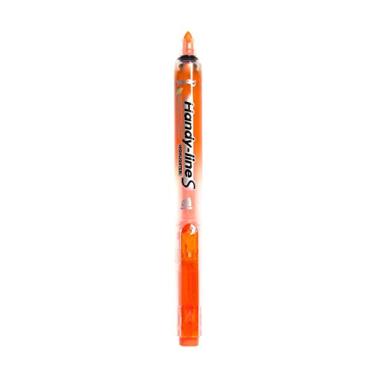 Imagem de Pentel Iluminador, retrátil, recarregável, ponta de cinzel, laranja (SXS15-F)