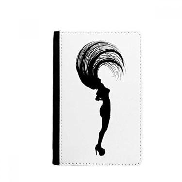 Imagem de Suporte para passaporte de cabelo para educação física pulando esportes notecase burse carteira capa para cartão, Multicolorido.