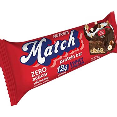 Imagem de Match Protein Bar - 1 Unidade 40g Chocolate e Avelã - Nutrata