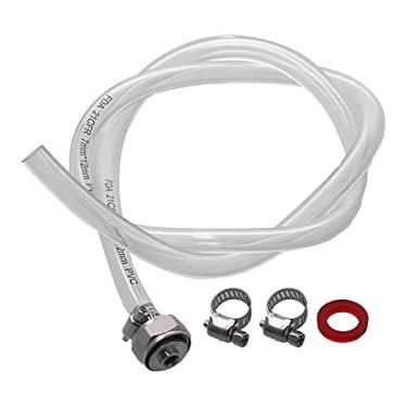 Imagem de Conectores de linha de chope,mangueira de tubo de vinil de linha de barril de cerveja de a?o inoxid¨¢vel sem vazamento f¨¢cil instala??o simples desmontagem, Conectores de linha de cerveja de pres