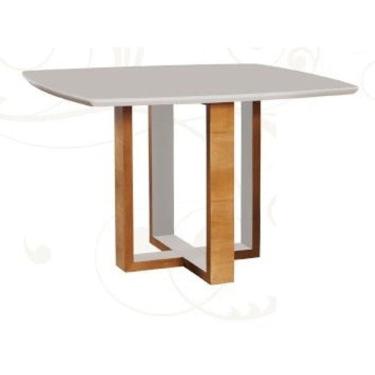 Imagem de Mesa de Jantar Moderna Laqueada - Atlas-1,2x1,2m - Art Salas