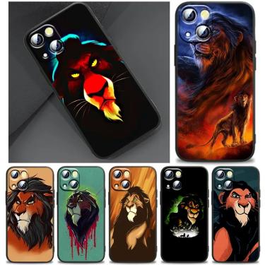 Imagem de Disney vilão cicatriz leão rei caso de telefone para apple iphone 14 13 12 11 se xs xr x 7 8 6 mini