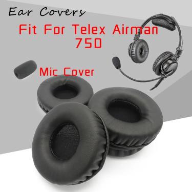 Imagem de Almofadas para fone de ouvido  para tesó airman 750  substituição de espuma de couro pu  para fone