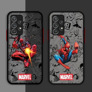 Imagem de Capa de telefone Marvel Deadpool para Samsung Galaxy  Capa do Homem-Aranha  Galaxy A52  A53  A54