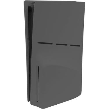 Imagem de Capa de aderência para controlador ps5, capa protetora de silicone para ps5 slim console anti-queda capa protetora de pele ps5/430 (Color : Black)