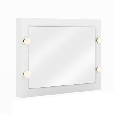 Imagem de Painel com Espelho para Penteadeira  Multimóveis CR35019 Branco