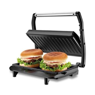 Imagem de Sanduicheira E Grill Mondial Master Press Inox Pg-01 127v
