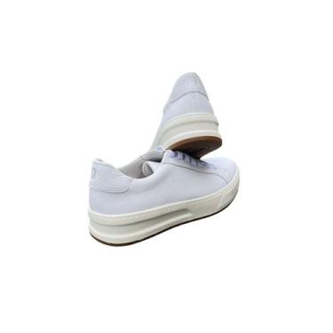 Imagem de Tênis Sneakers Floater Cadarço Elástico White - Garbanne