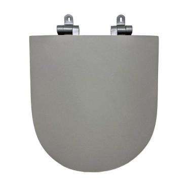 Imagem de Assento Sanitário Poliéster para Louça Link/carrara/belle Époque deca Slow Close Antracite