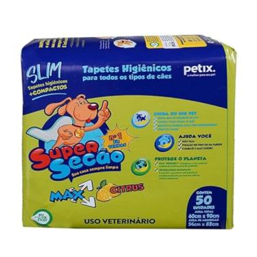 Imagem de Tapete Higiênico Slim Max Citrus 50unid Super Secão