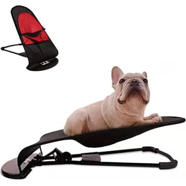 Imagem de Cadeira de balanço para cães, cadeira de balanço portátil para gatos, cama para cães de estimação, sofá para gatos, cadeira de balanço dobrável, cama de balanço para gatos, adequada para ani