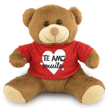Imagem de Urso Pelúcia Camiseta 25cm LOVE