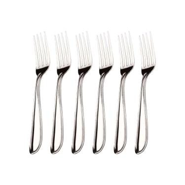 Imagem de Kit 6 Garfos de Mesa Hercules Monterrey Aço Inox 1340-002