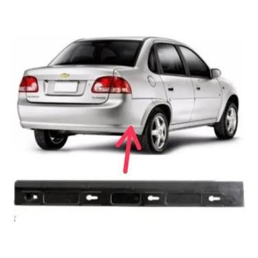 Imagem de Guia Parachoque Traseiro Corsa Classic 2010 A 2016 Direito - 5259374