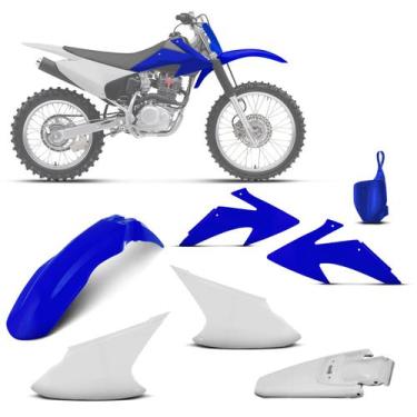 Imagem de Kit Plástico Exclusivo Crf 230f 2008 À 2014 - 5 Itens (Cores) - Pro to