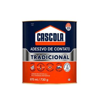Imagem de Cola Adesivo de Contato 730g Cascola Tradicional sem Toluol Henkel