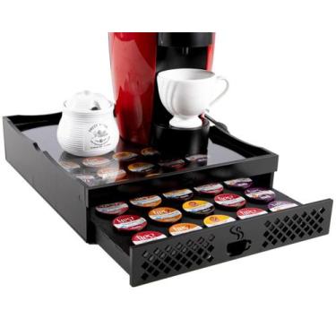 Imagem de Porta Capsulas e porta Maquina três corações para 30 capsulas - Brazil