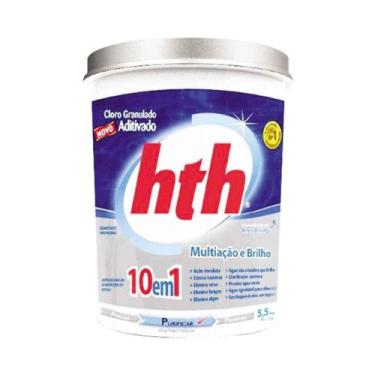 Imagem de Cloro para piscina granulado aditivado Mineral Brilliance 5,5Kg HTH