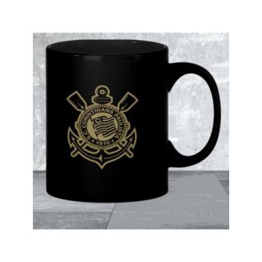 Imagem de Corinthians Caneca De Vidro Presente De Corinthiano Oficial - allmix