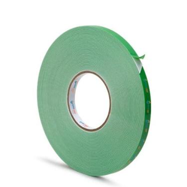 Imagem de Fita dupla face acrilica transparente 9mm x 33mt - uso interno - Super