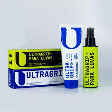 Imagem de ULTRAGRIP Kit Grip Líquido Cola para Luvas de Goleiro 120ml e Gel Ader