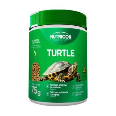 Imagem de Ração Nutricon Turtle para Tartarugas - 75g - Nutricon Pet