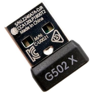 Imagem de NoirVogel Novo mouse Dongle USB receptor de substituição para Logitech G502X / G502X Plus Lightspeed Mouse gamer sem fio