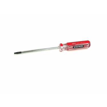 Imagem de Chave Torx Reta Cabo T8 com Furo Guia - Statron