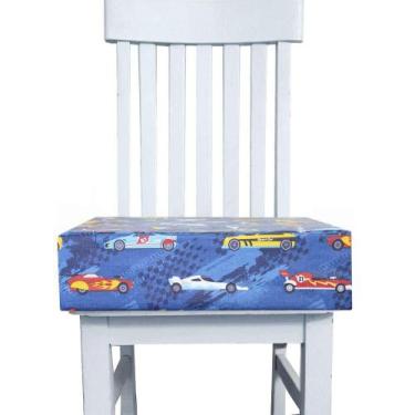 Imagem de Almofada de Elevação Infantil para cadeira Carros - Cici e Ben