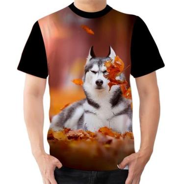 Imagem de Camiseta Camisa Ads Husky Siberiano Neve Cães Cachorros 3 - Fabriqueta