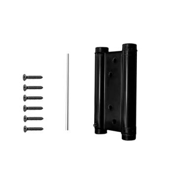 Imagem de Dobradiça Vai e Vem Bang Bang Faroeste Inox Cerrata (Preto, 4 Polegadas)