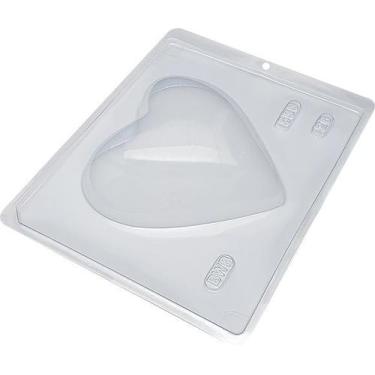 Imagem de Forma de Acetato Coração Liso 500g Ref. 28 BWB