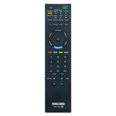 Imagem de Controle remoto de substituição RM-YD034 compatível com Sony Bravia TV KDL-55EX501 KDL-60EX500 KDL-55EX500 KDL-46EX400 KDL-46EX401 KDL-46EX500 KDL-46EX501 KDL-40EX400 KDL-40EX401 KDL-40EX501 00 KDL-4