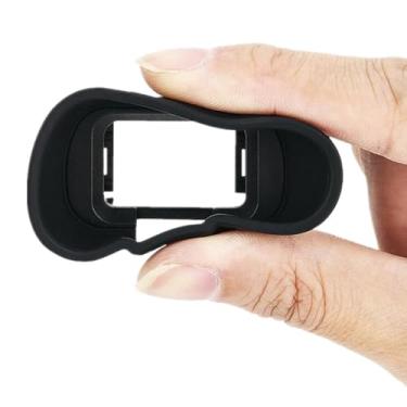 Imagem de DBEIXIWEI Capa protetora de silicone macio durável para câmera longa para Sony A7S III/Alpha 1 acessórios