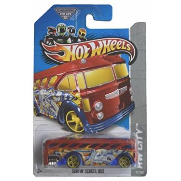 Imagem de Hot Wheels Surfin' School Bus, Ônibus, 1:64, Criança